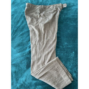 Rafaella Women's Size 10 Brown‎ Striped Pants Work Trousers